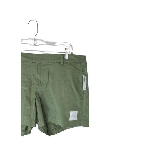 NWT Old Navy Plus Women's Green Cotton Blend Basic Casual Pixie Shorts Size 14 - Picture 6 of 12